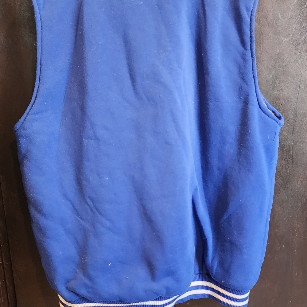 Dodgers Blue Men's Bomber Jacket - Picture 2 of 3